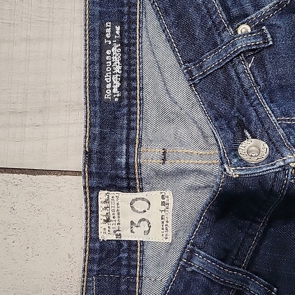 Volcom liberated jeans  boot cut blue jeans size 30#7 - Picture 3 of 4